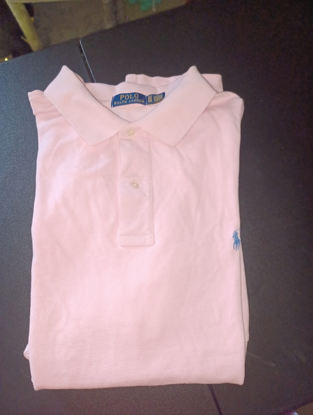 Polo Ralph Lauren Polo Golf Shirt Big And Tall Mans Size XLT Pink Extra Lg Tall